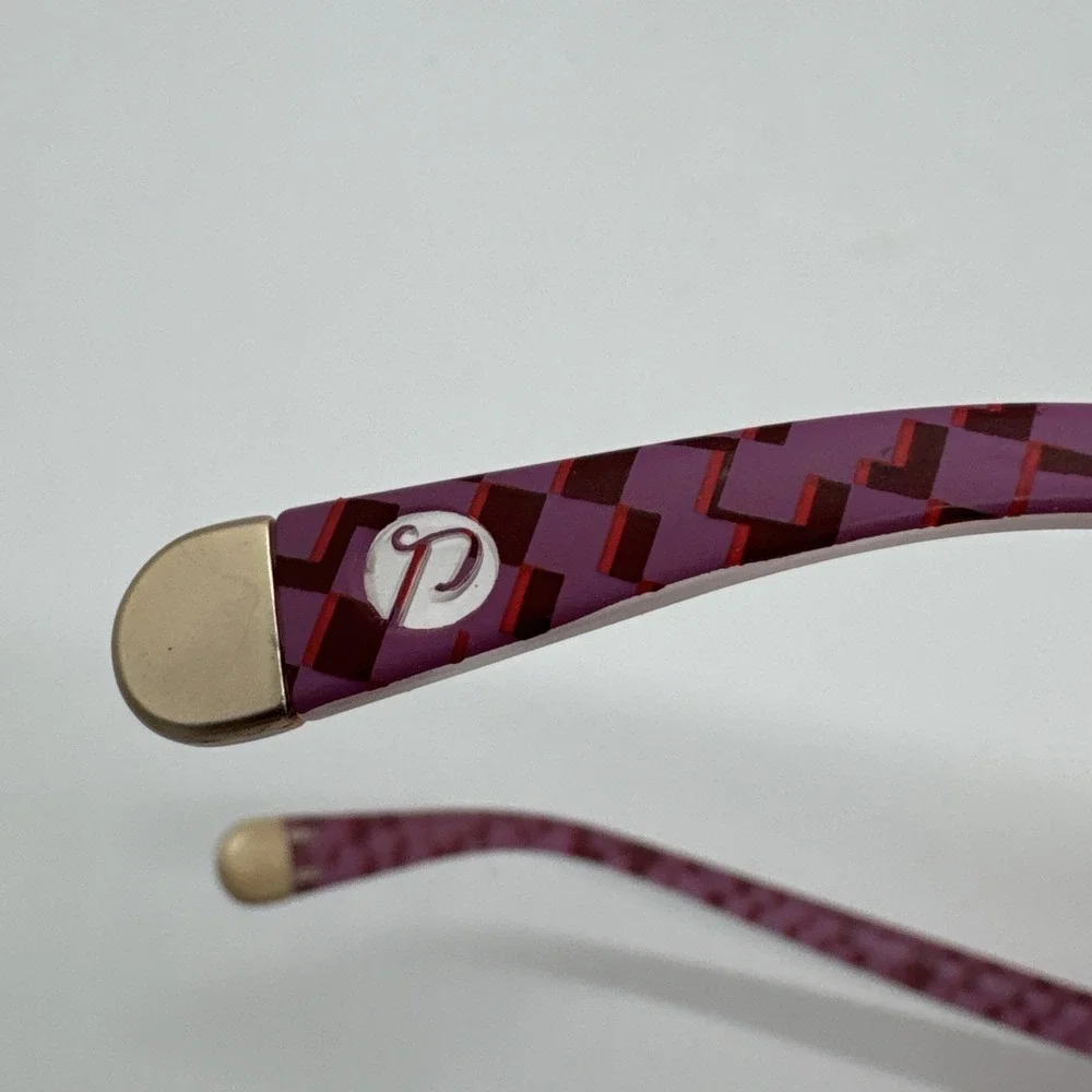 Peepers +1.5 Reading Glasses Frame Of Mind Pink Checkered W/ Blue Light Lenses